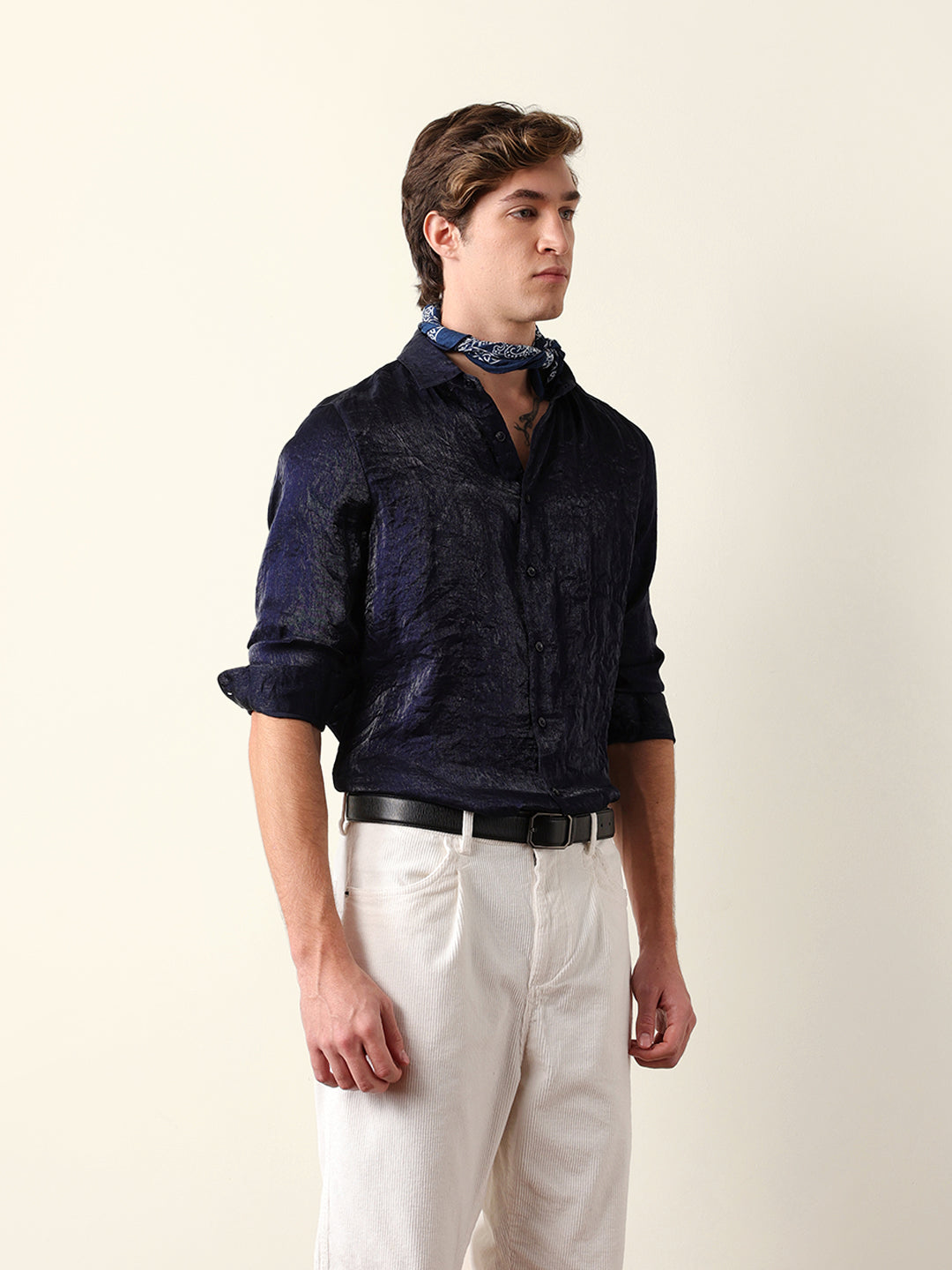 Men Long Sleeves Shirt