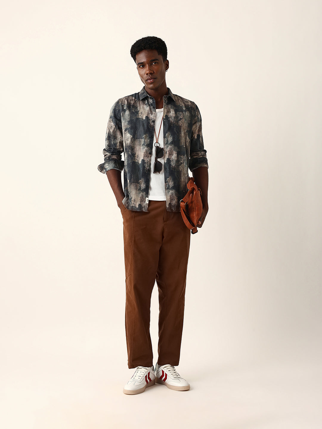 Men Green Casual Shirt