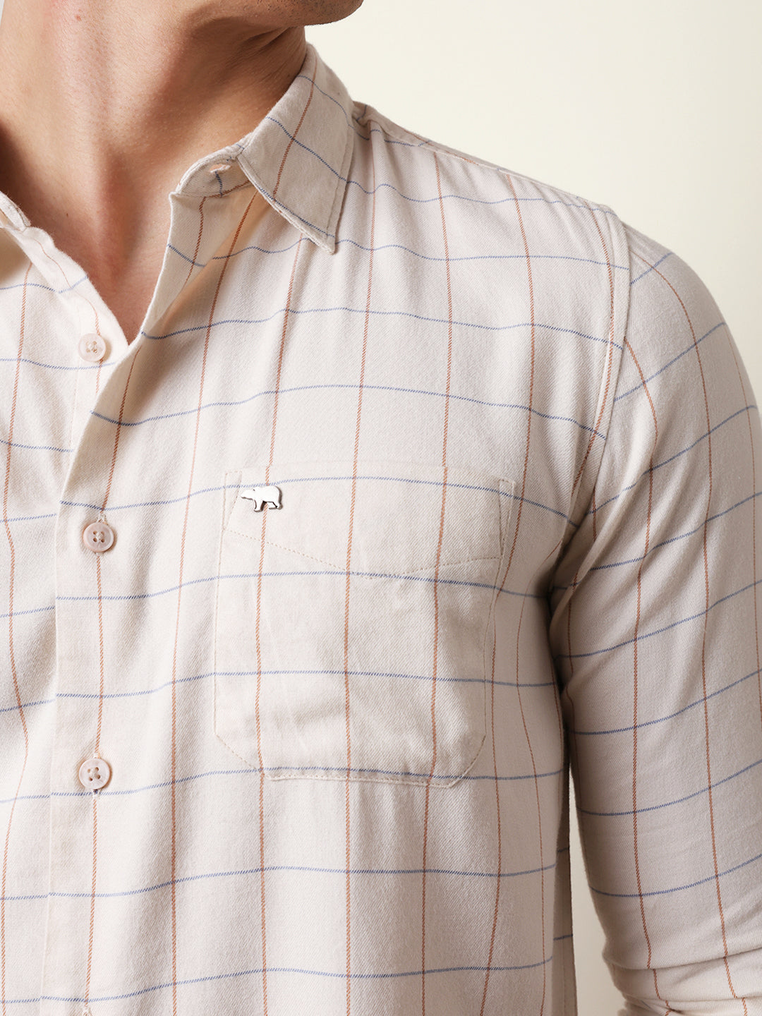 Men Modern Fit Casual Shirt