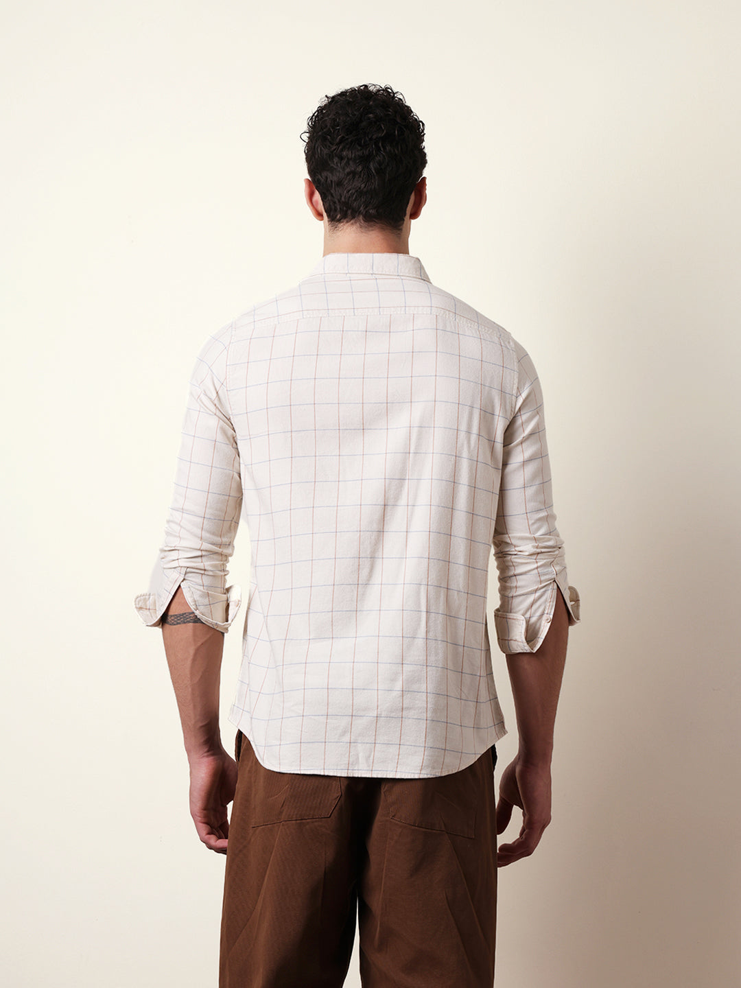 Men Modern Fit Casual Shirt