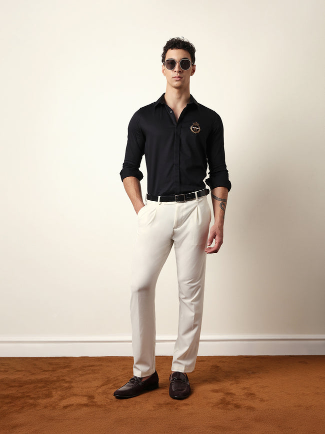 Men Modern Fit Casual Shirt
