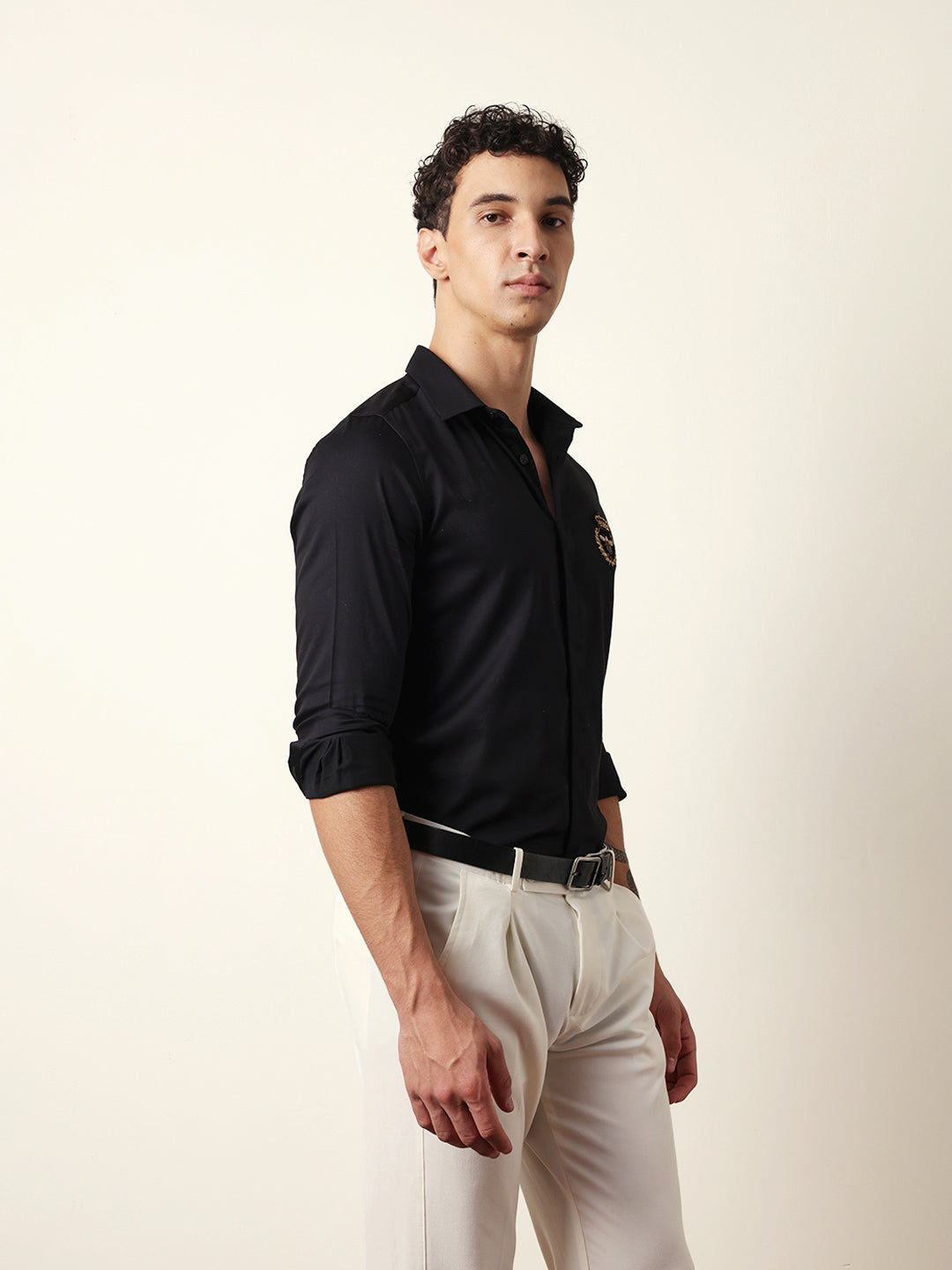 Men Modern Fit Casual Shirt