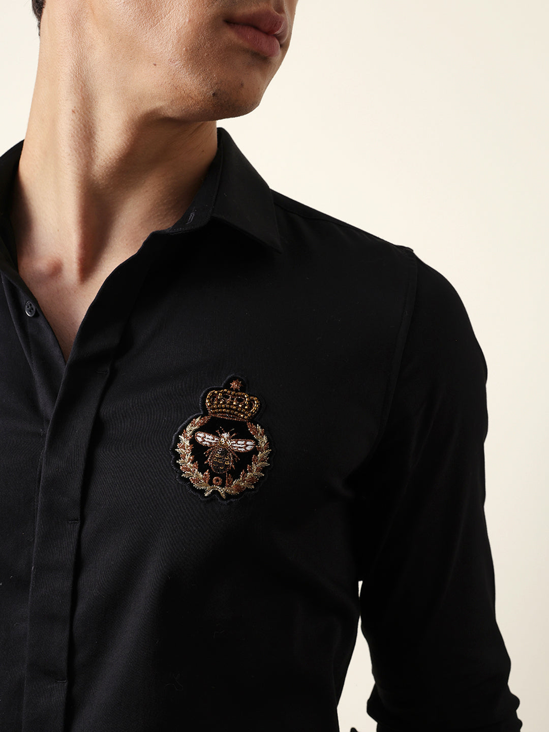 Men Modern Fit Casual Shirt