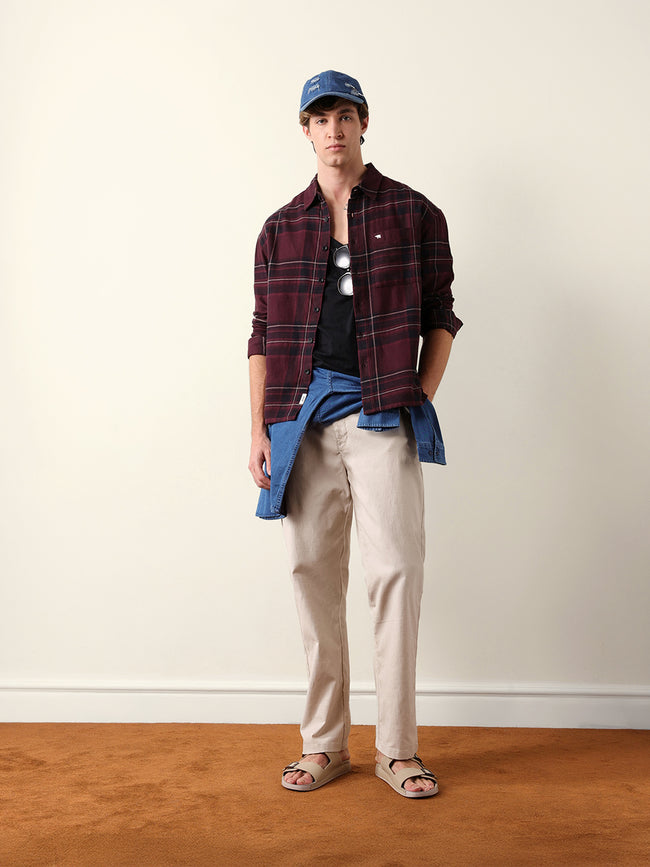 Men Long Sleeves Shirt