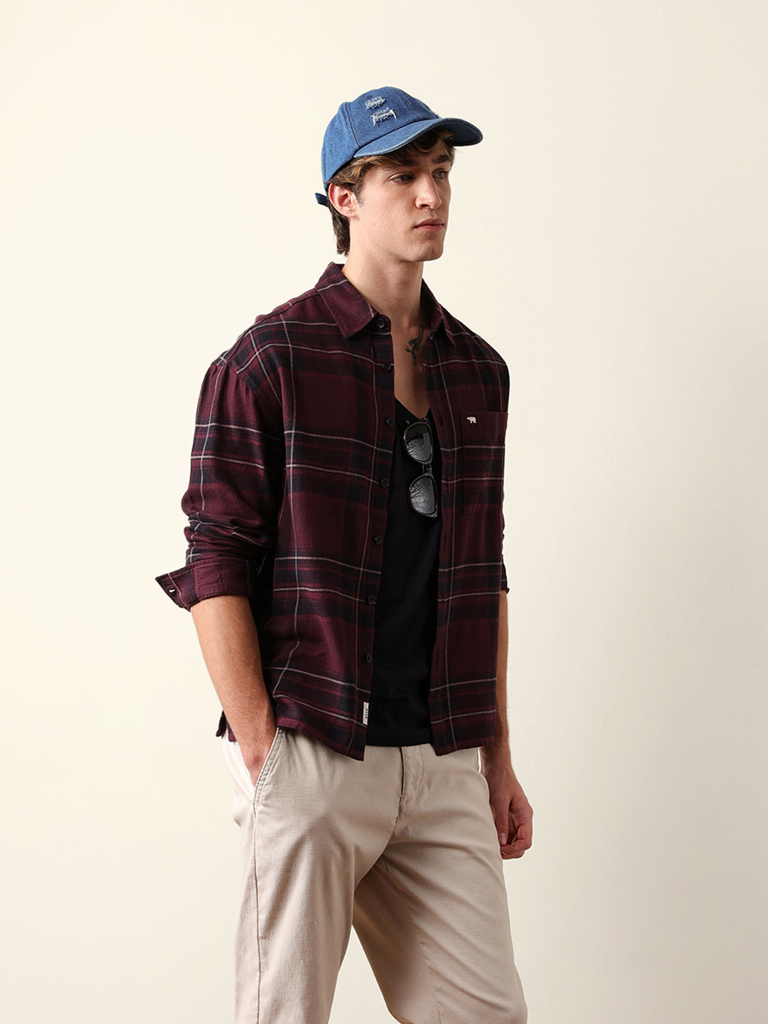Men Long Sleeves Shirt