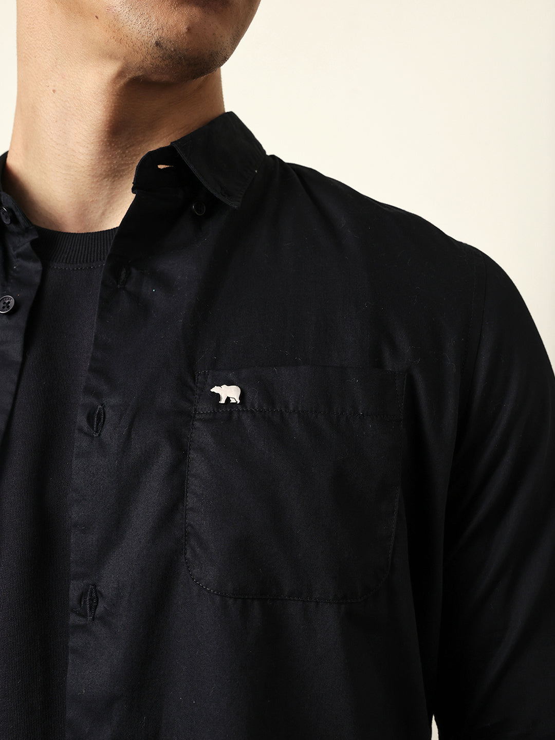 Men Modern Fit Casual Shirt