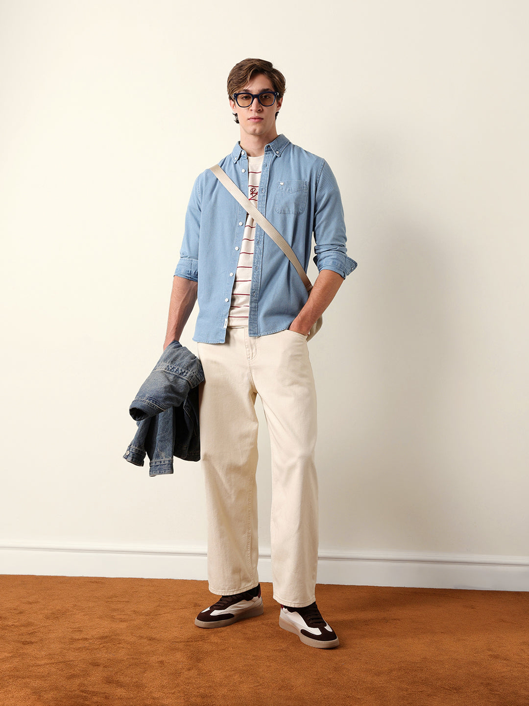 Men Long Sleeves Shirt