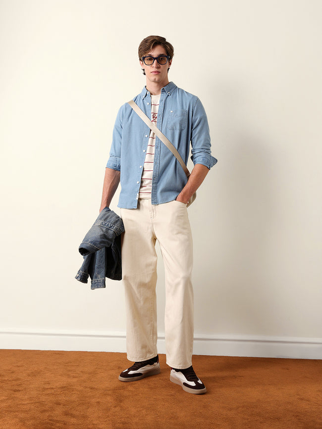 Men Long Sleeves Shirt