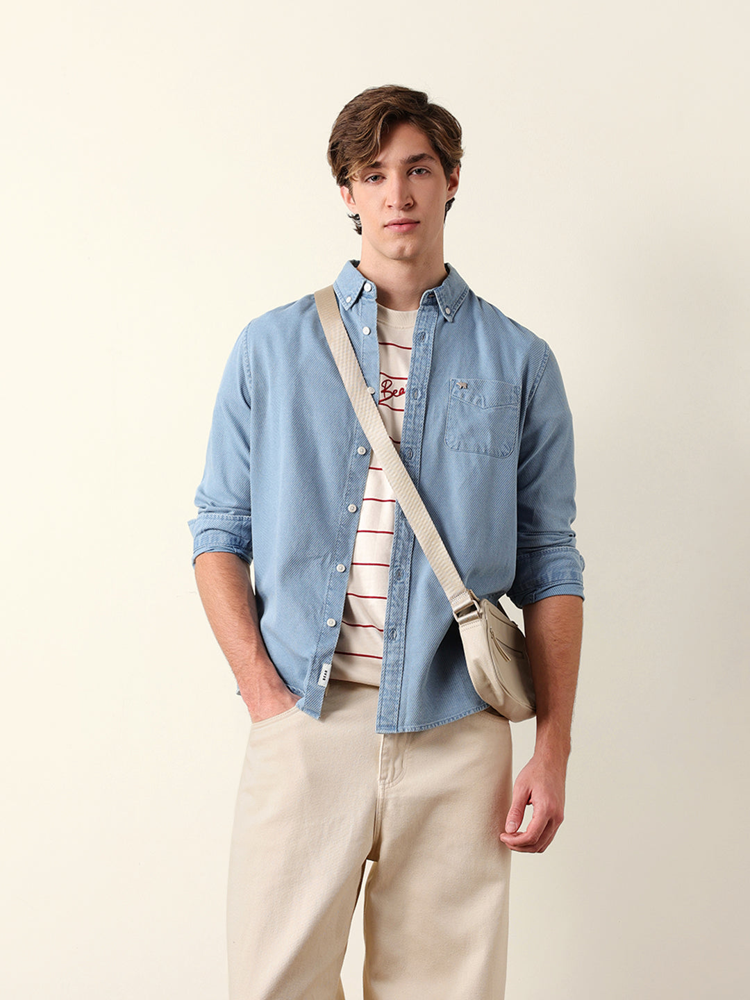 Men Long Sleeves Shirt