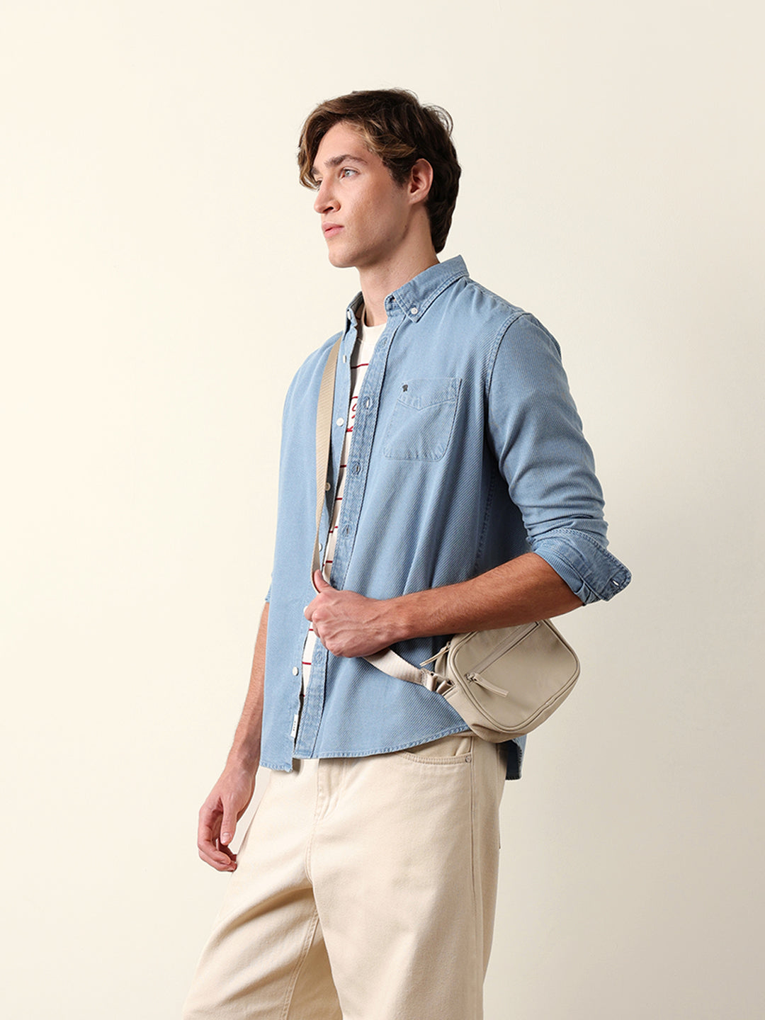 Men Long Sleeves Shirt