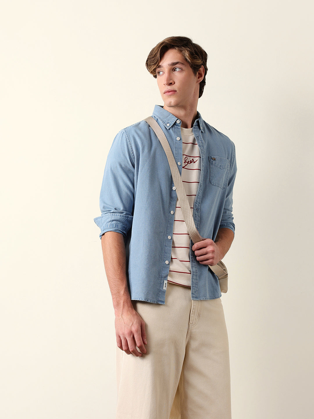 Men Long Sleeves Shirt