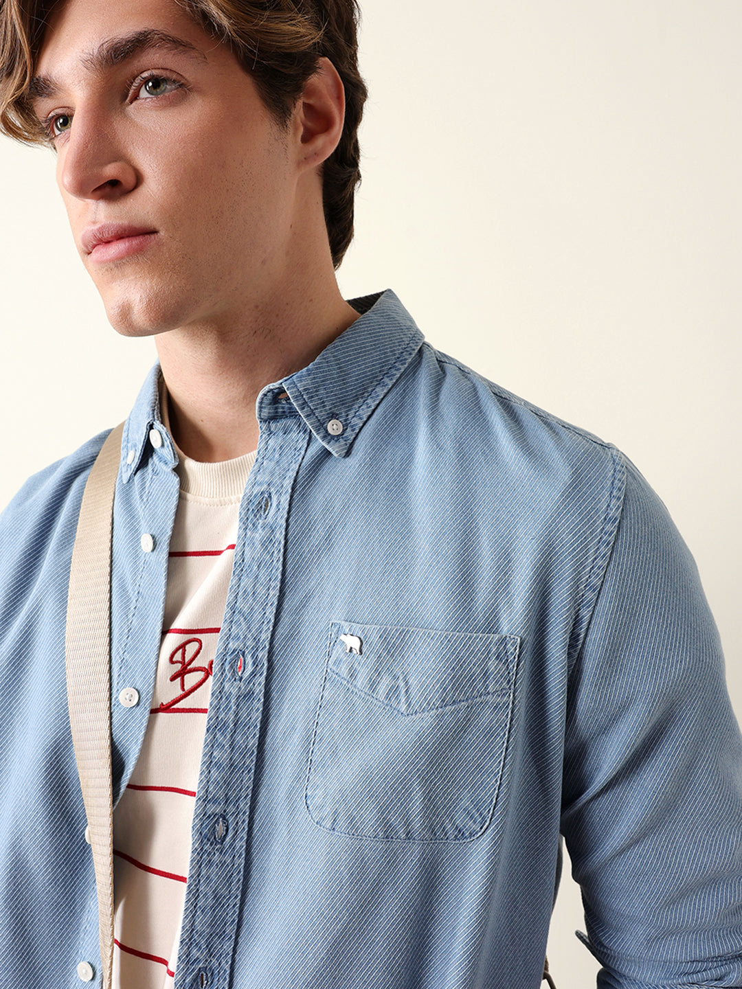 Men Long Sleeves Shirt