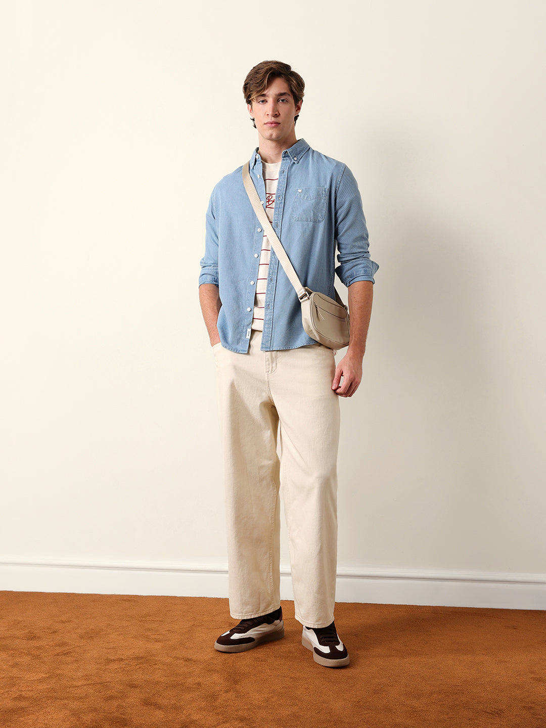 Men Long Sleeves Shirt