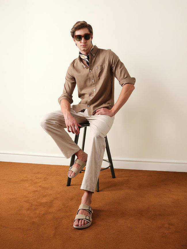 Men Long Sleeves Shirt