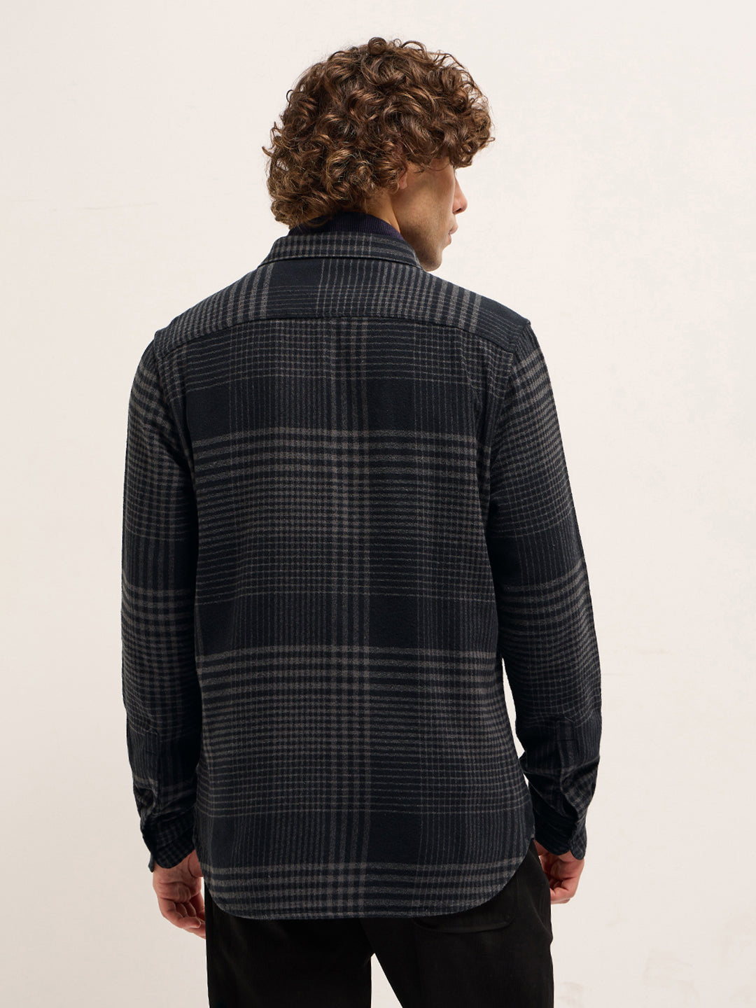 Men Black Casual Shirt