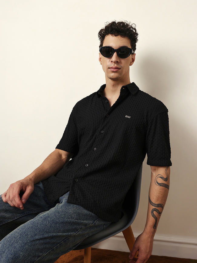 Men Modern Fit Casual Shirt