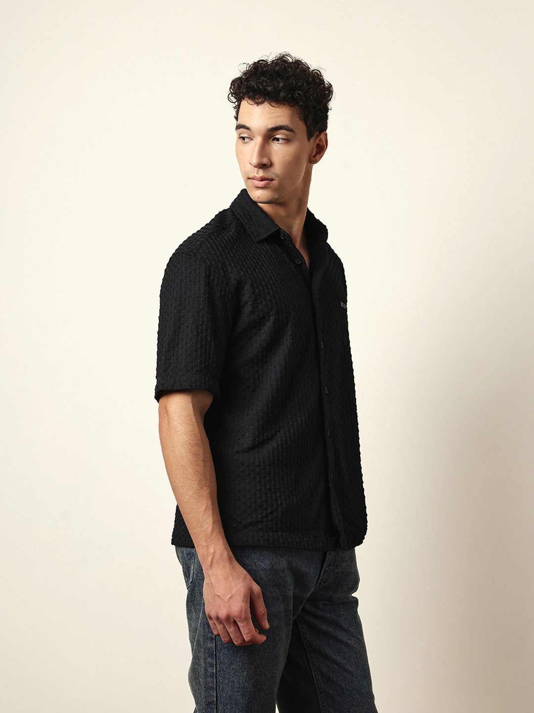 Men Modern Fit Casual Shirt
