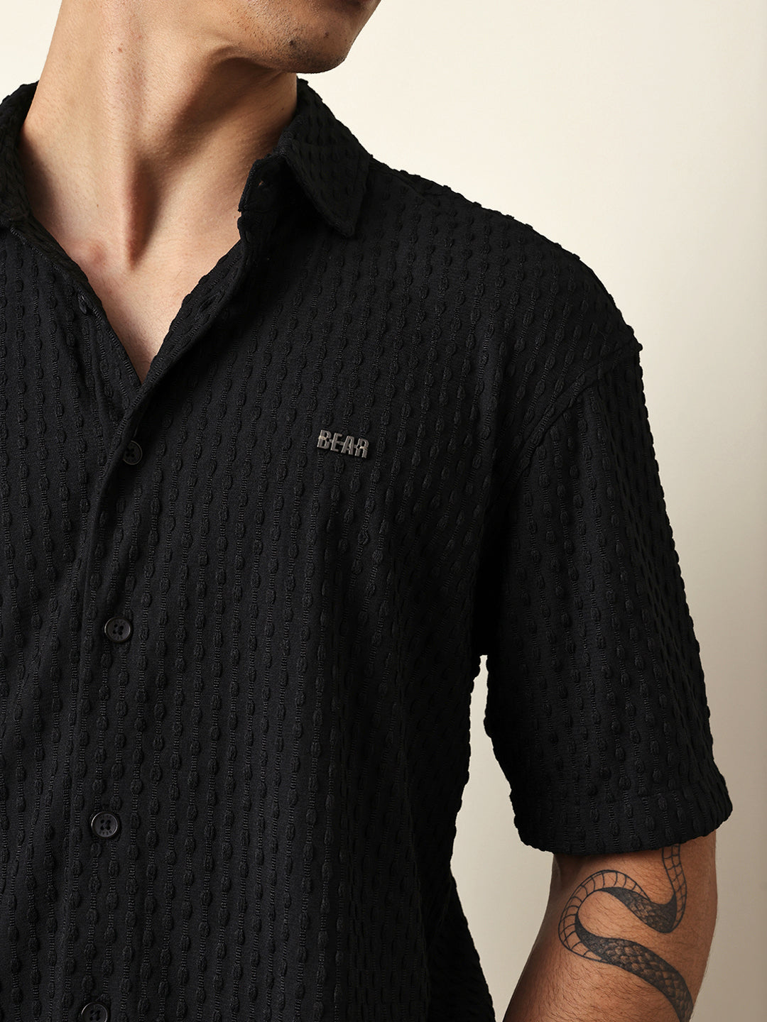 Men Modern Fit Casual Shirt
