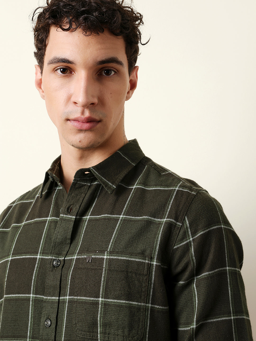 Men Striped Casual Full-Sleeve Shirt