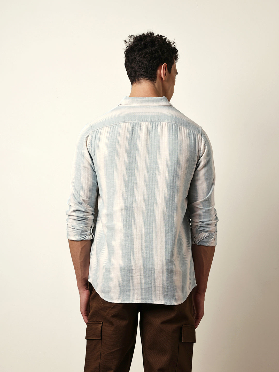 Men Modern Fit Casual Shirt