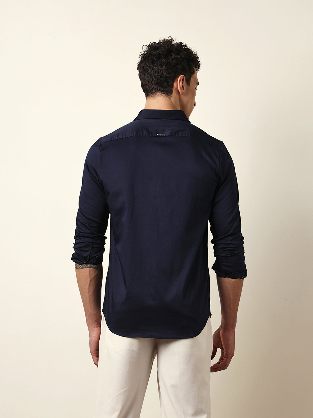 Men Modern Fit Casual Shirt