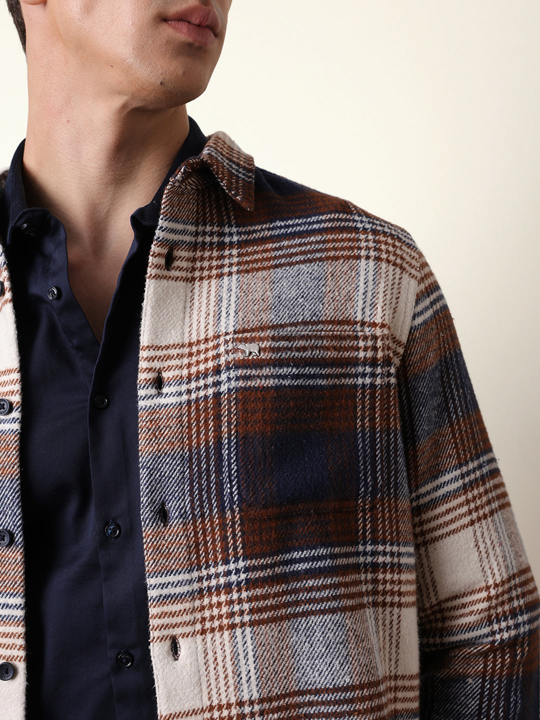Men Modern Fit Casual Shirt