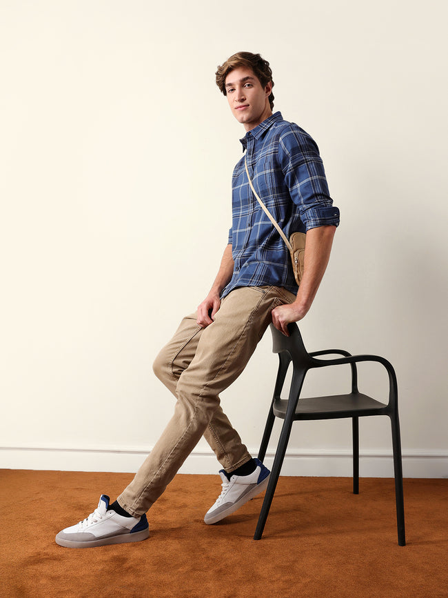 Men Long Sleeves Shirt
