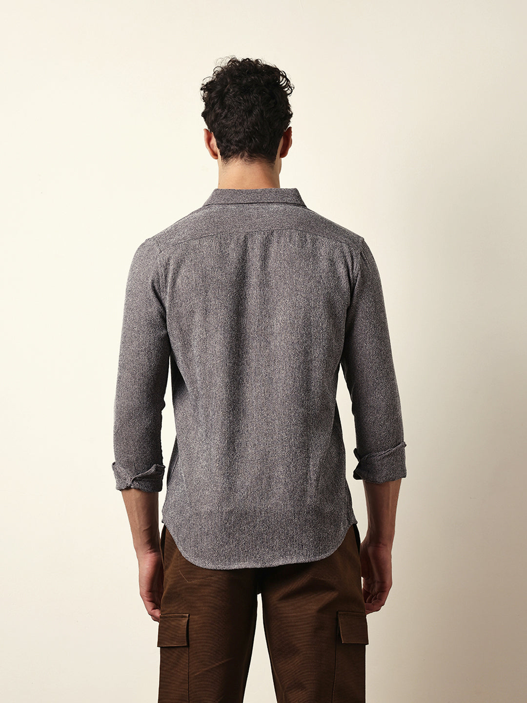 Men Modern Fit Casual Shirt