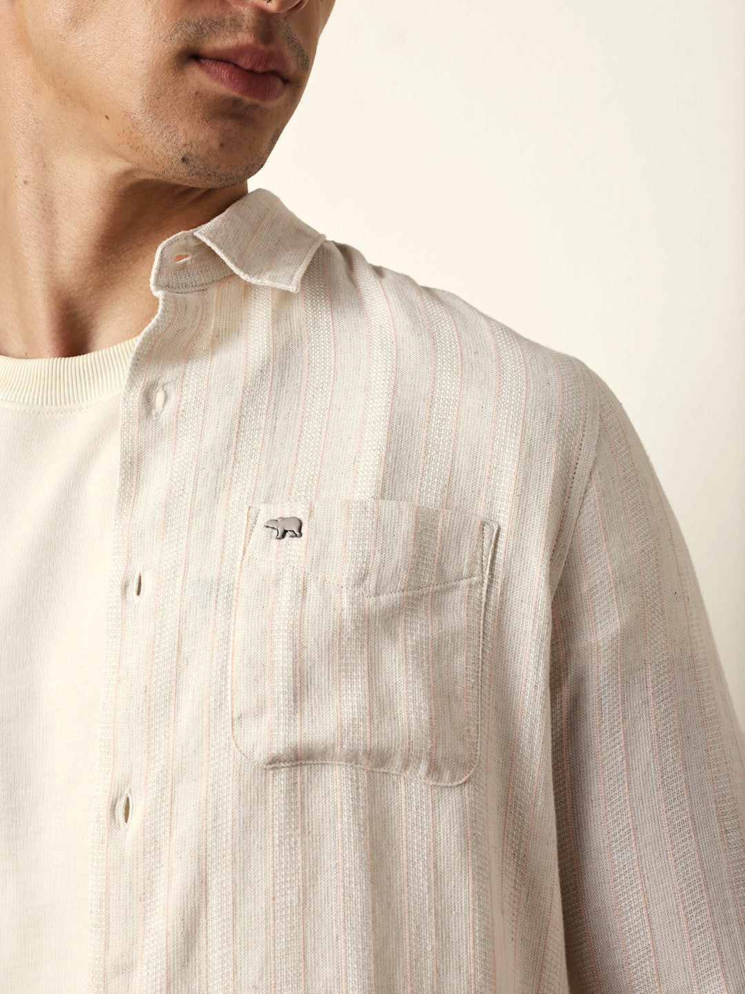 Men Modern Fit Casual Shirt