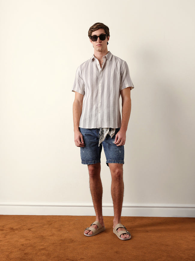 Men Shorts Sleeve Shirt