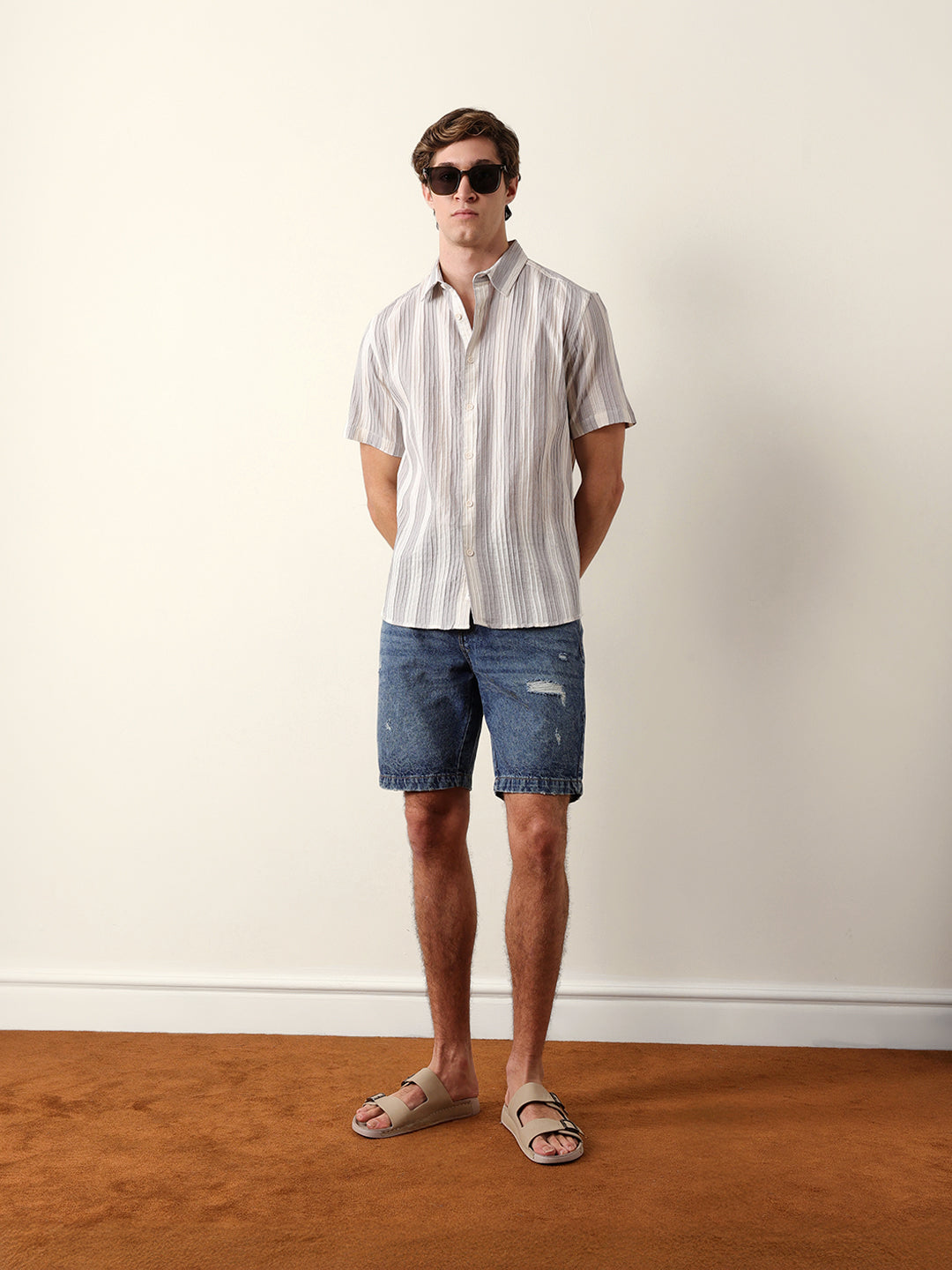 Men Shorts Sleeve Shirt