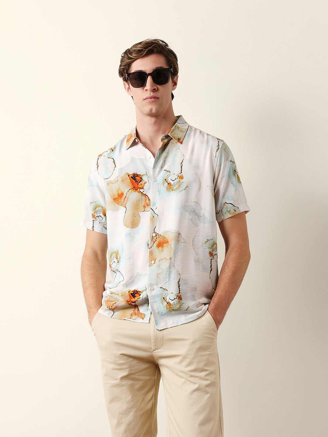 Men Shorts Sleeve Shirt