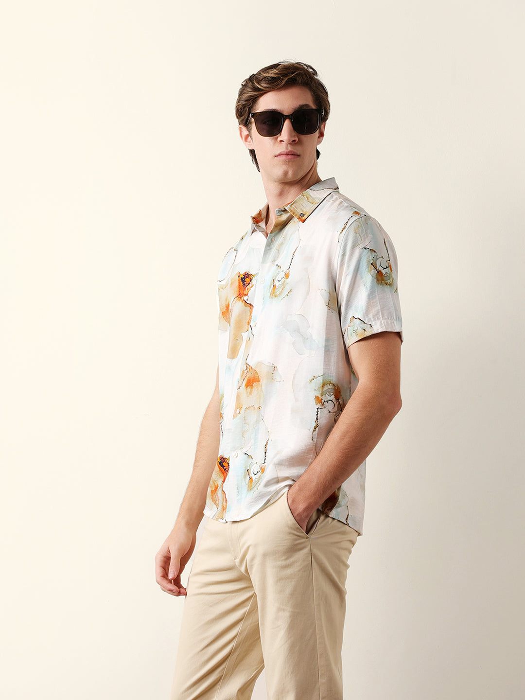 Men Shorts Sleeve Shirt
