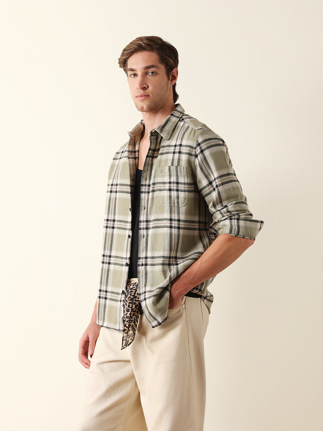Men Long Sleeves Shirt