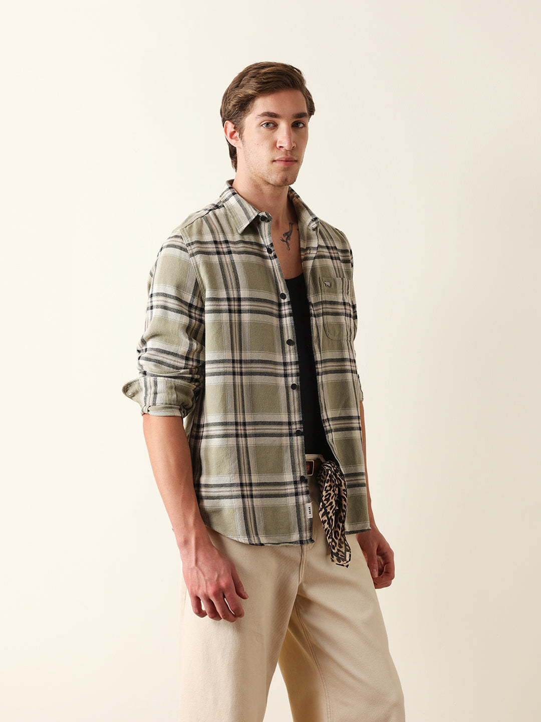 Men Long Sleeves Shirt