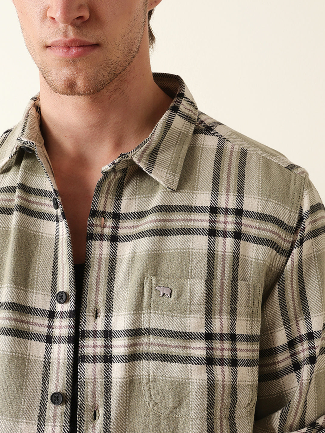 Men Long Sleeves Shirt