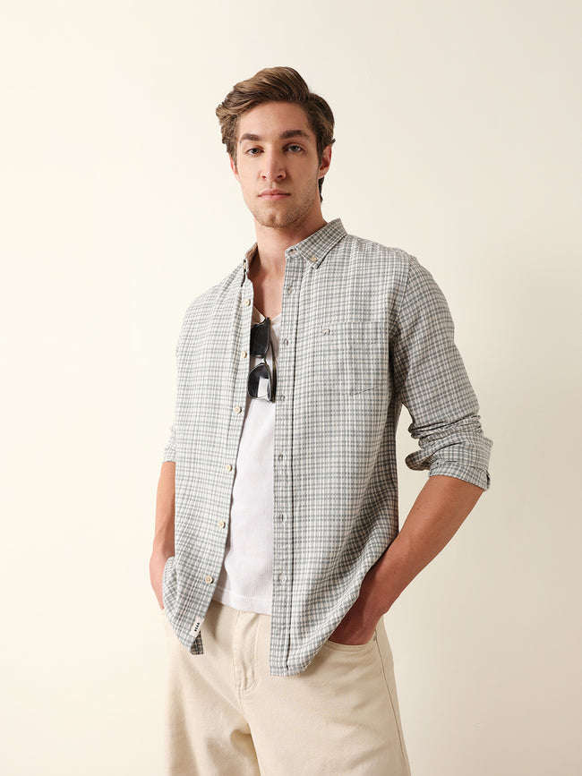 Men Long Sleeves Shirt