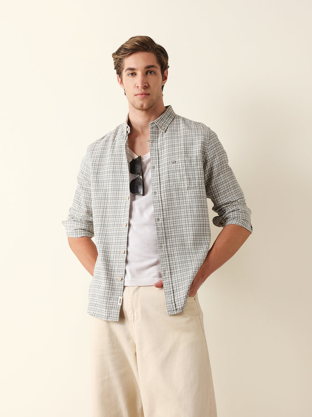 Men Long Sleeves Shirt