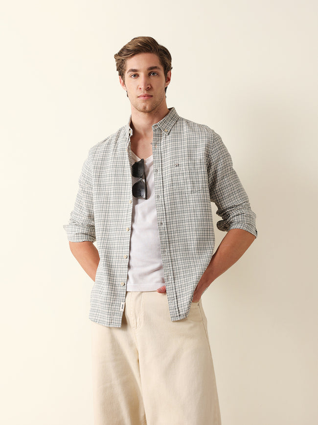 Men Long Sleeves Shirt