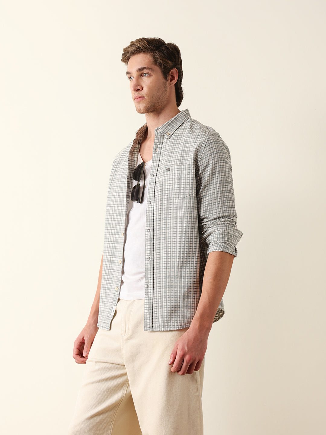 Men Long Sleeves Shirt