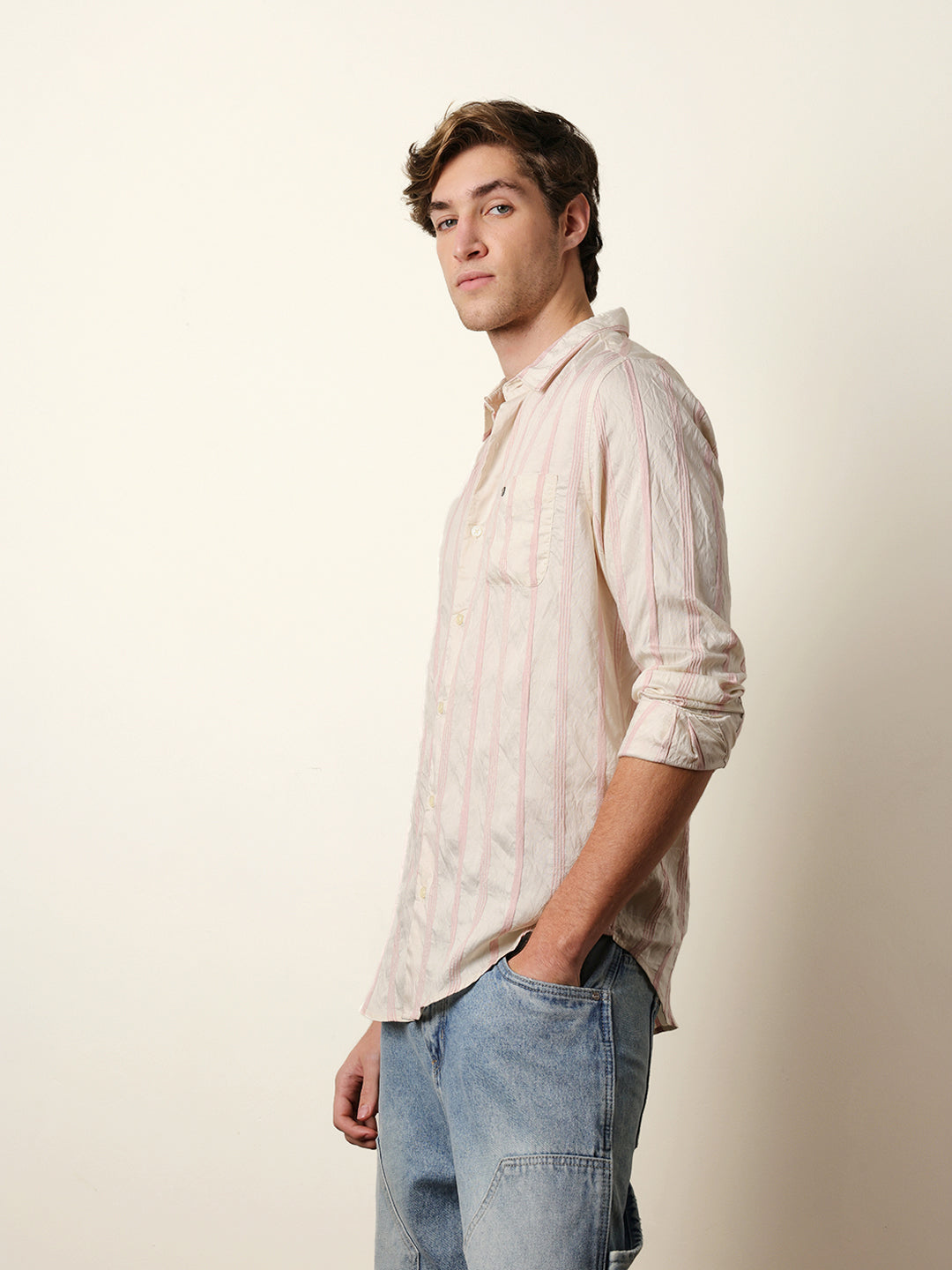Men Long Sleeves Shirt