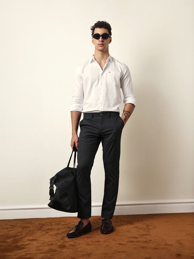 Men Modern Fit Casual Shirt