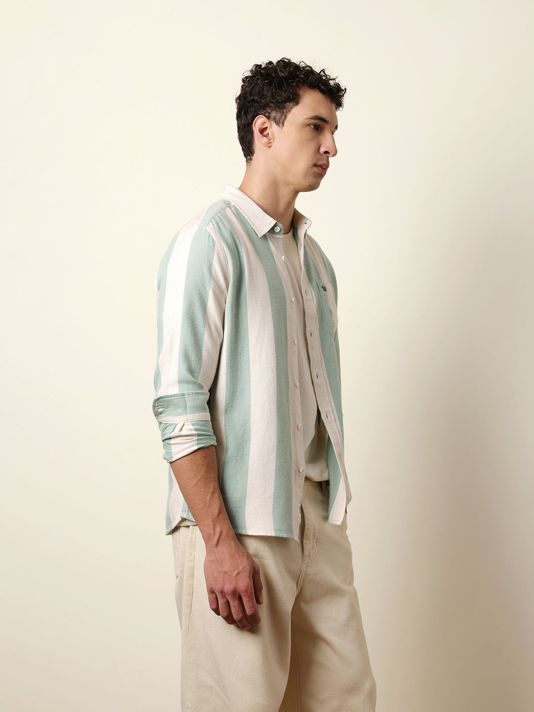 Men Checked Casual Full-Sleeve Shirt