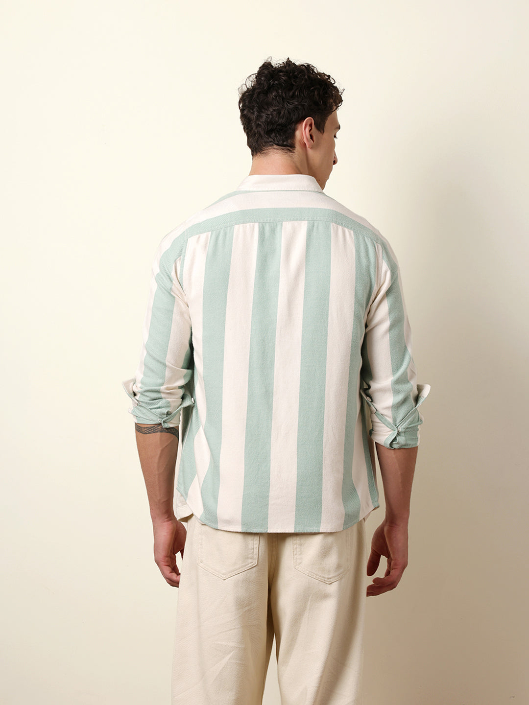 Men Checked Casual Full-Sleeve Shirt