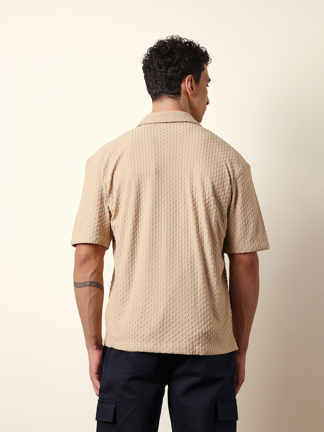 Men Modern Fit Casual Shirt