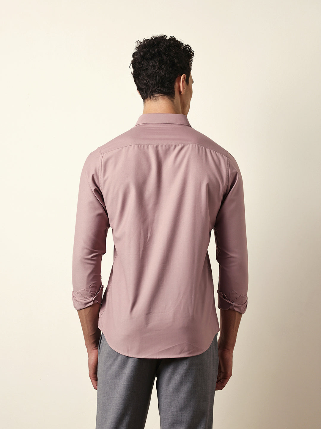 Men Modern Fit Casual Shirt