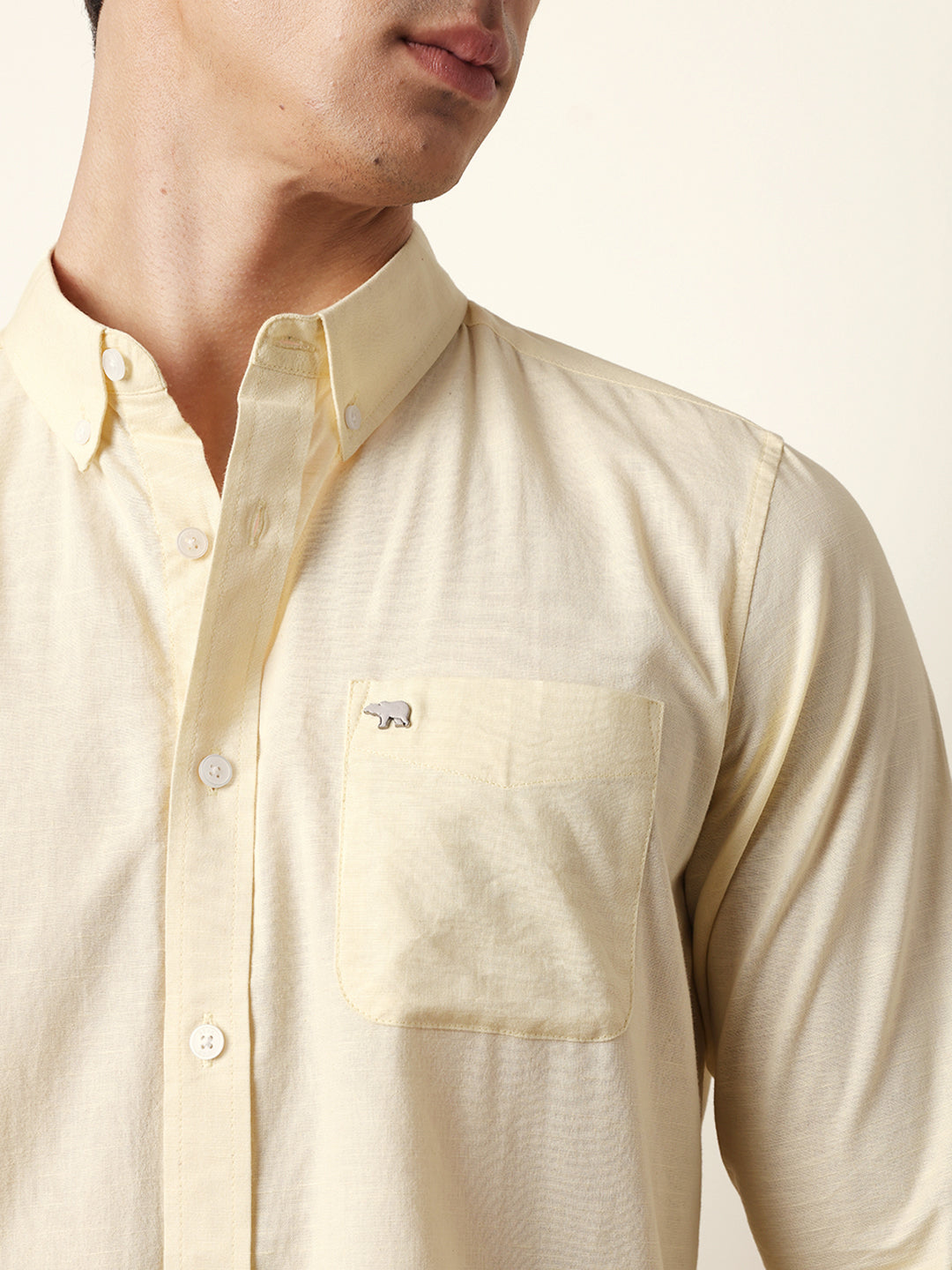 Men Modern Fit Casual Shirt