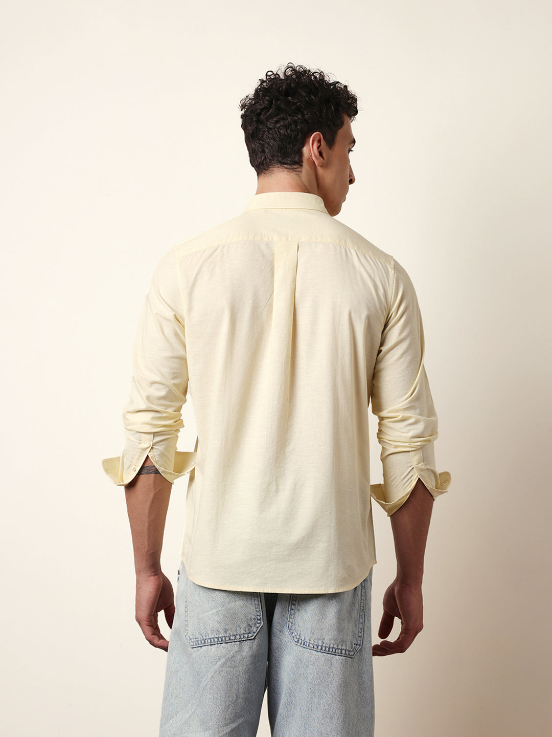 Men Modern Fit Casual Shirt