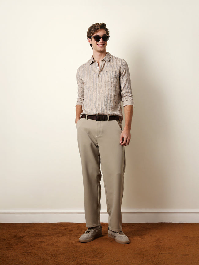 Men Long Sleeves Shirt
