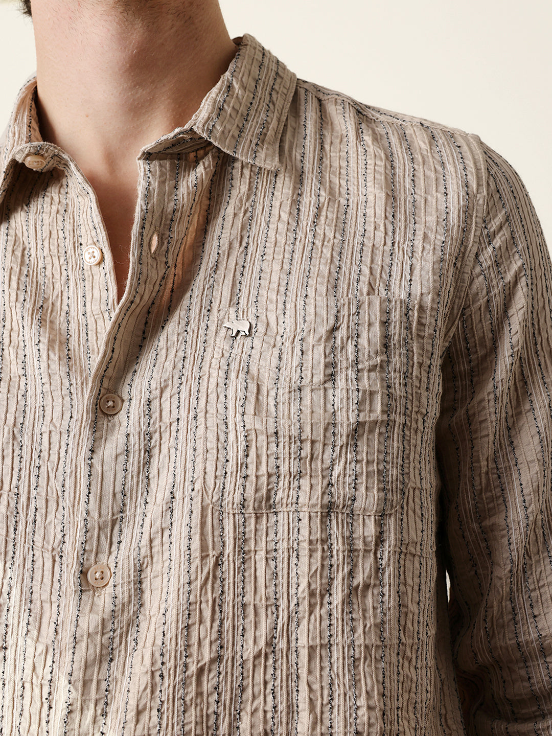 Men Long Sleeves Shirt